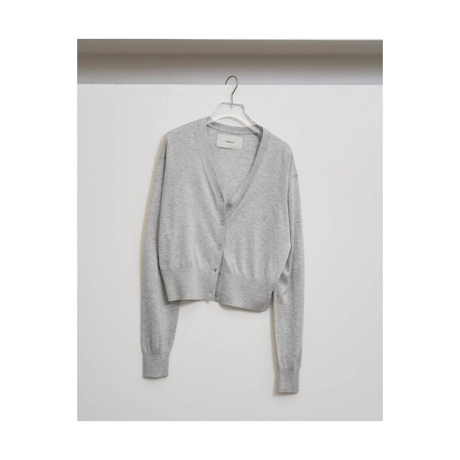 Silk Cotton Cardigan -LIGHT GRAY (12610521) Todayful(トゥデイフル) | TODAYFUL | 01