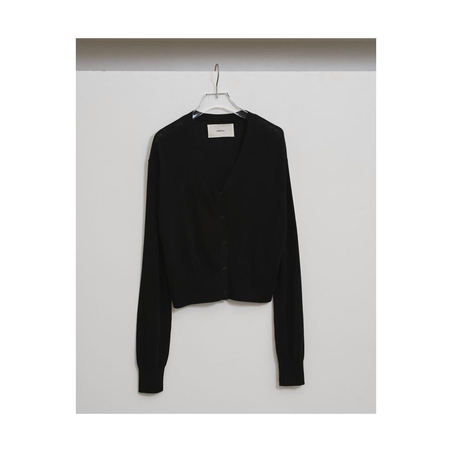 Silk Cotton Cardigan -BLACK (12610521) Todayful(トゥデイフル) | TODAYFUL