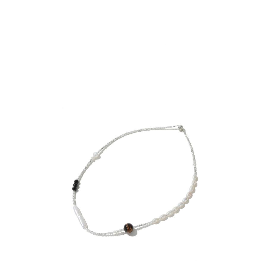 Asymmetry Pearl Choker -SILVER (12610902) Todayful(トゥデイフル) | TODAYFUL | 01