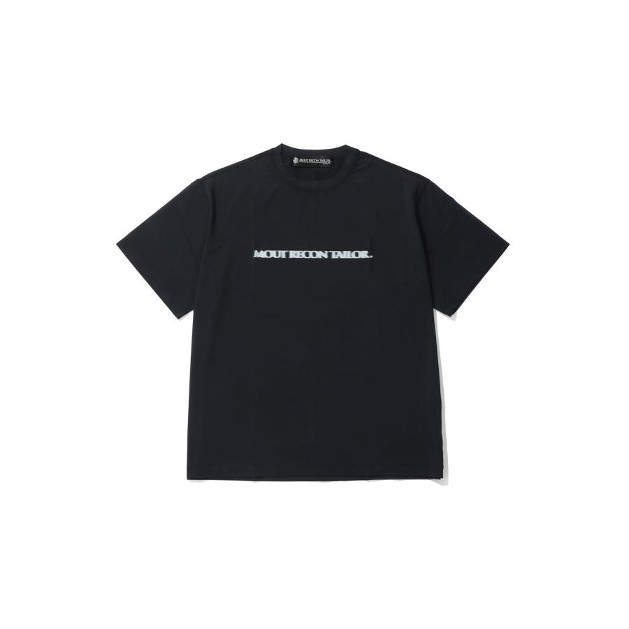 MOUT BLUR LOGO T- SHIRTS - Black (MT1909) MOUT RECON TAILOR(マウトリーコンテイラー) | 