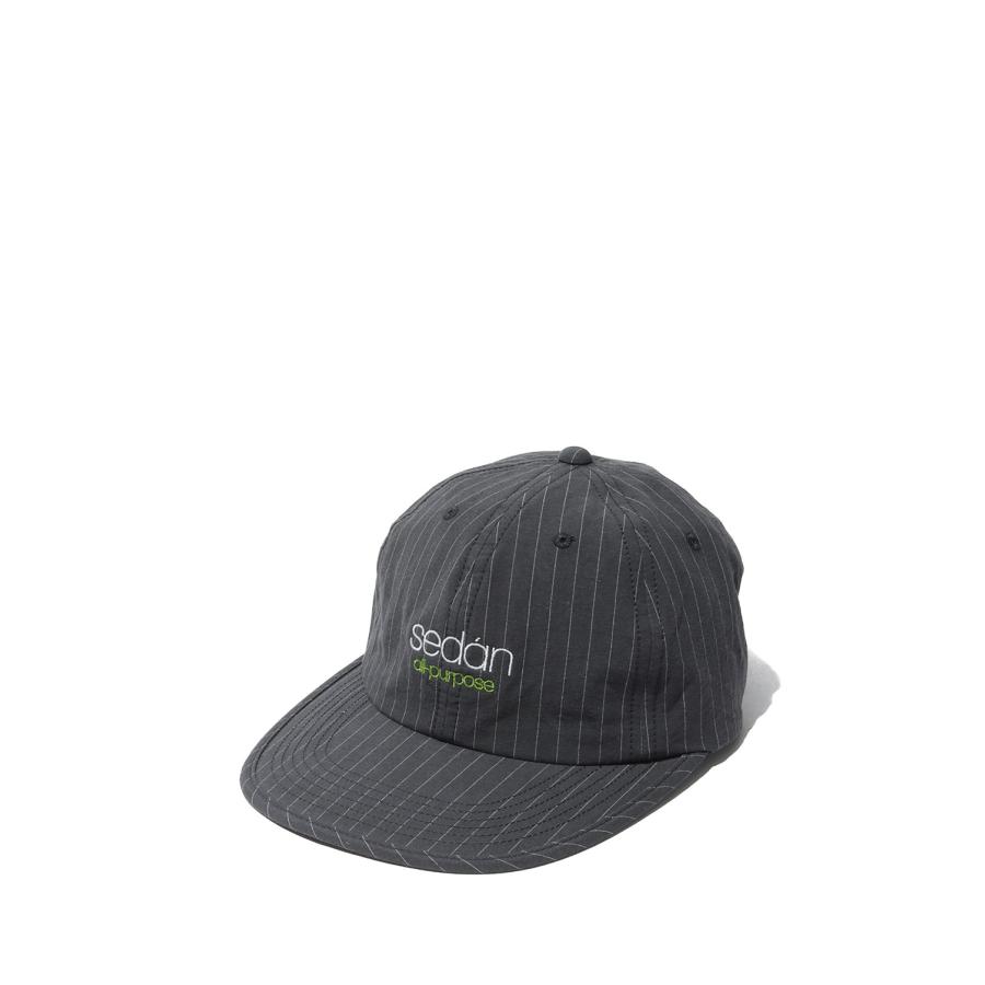 Classic Logo Cotton Linen Cap - Black Stripe (SD26S-CP04) SEDAN ALL PURPOSE(セダン オール パーパス) | 
