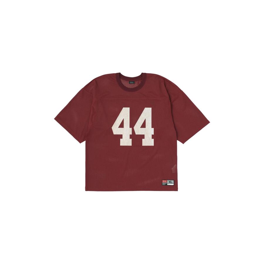 Mesh Football Tee - Burgundy (SD26S-CT10) SEDAN ALL PURPOSE(セダン オール パーパス) | 