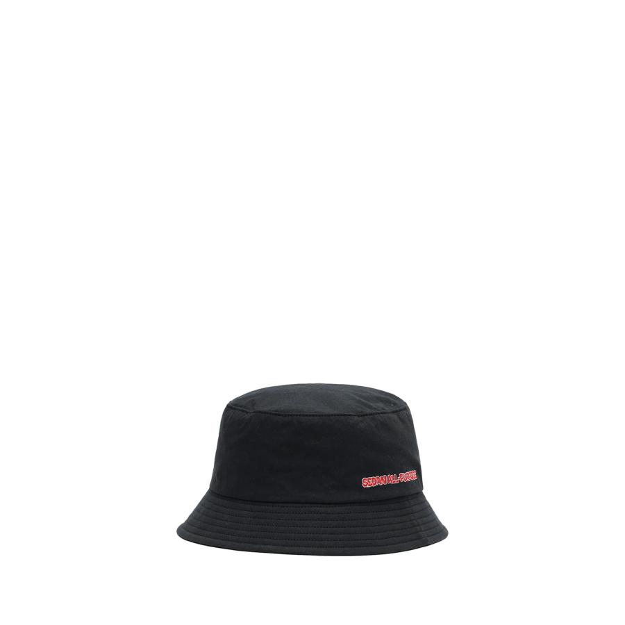 Cartoon Logo Bucket Hat - Black (SD26S-CP05) SEDAN ALL PURPOSE(セダン オール パーパス) | 