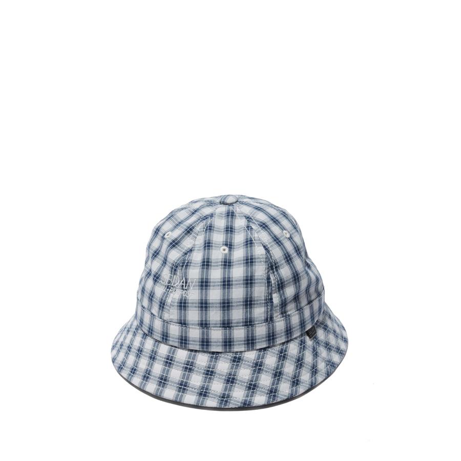 Classic Plaid Bell Hat - Navy (SD26S-CP06) SEDAN ALL PURPOSE(セダン オール パーパス) | 