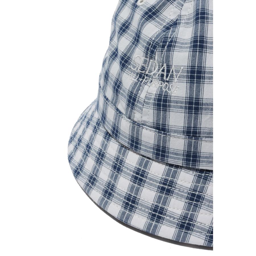 Classic Plaid Bell Hat - Navy (SD26S-CP06) SEDAN ALL PURPOSE(セダン オール パーパス) |  | 02