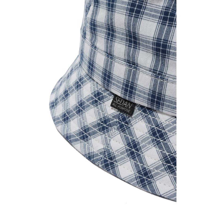 Classic Plaid Bell Hat - Navy (SD26S-CP06) SEDAN ALL PURPOSE(セダン オール パーパス) |  | 03