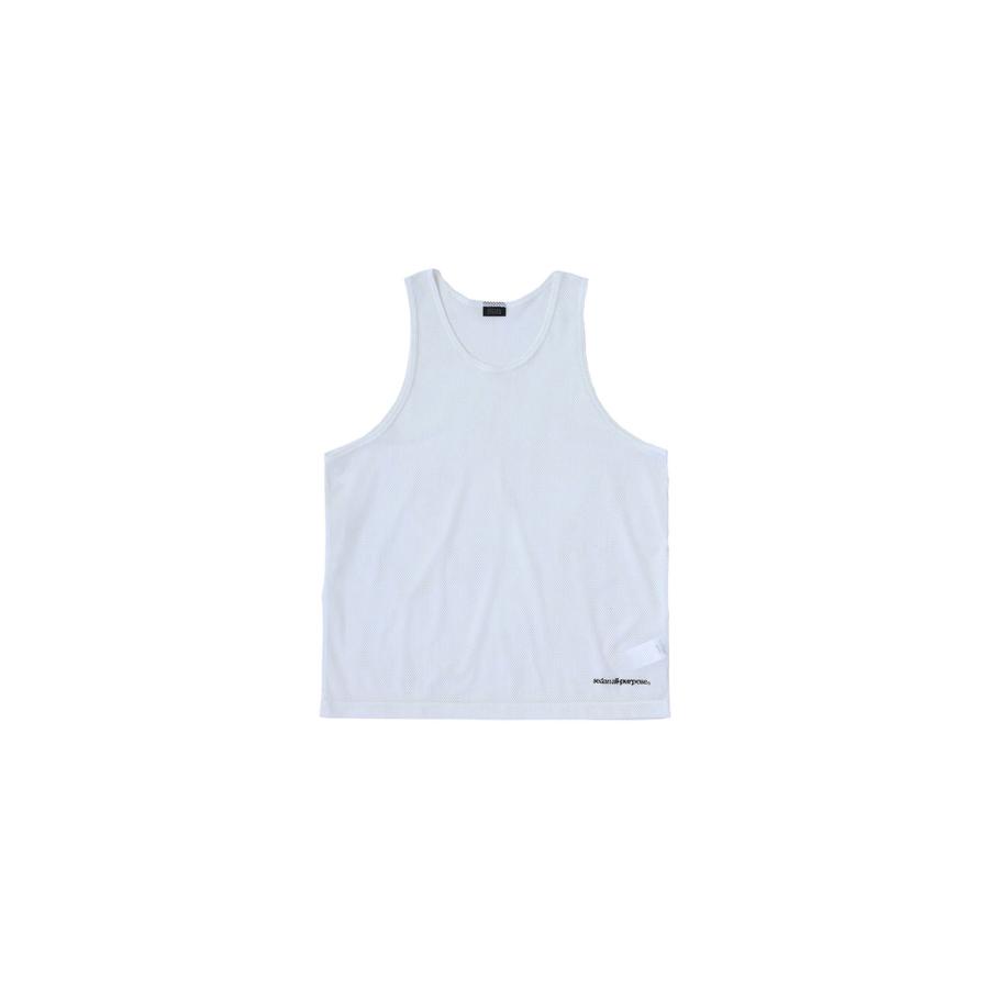 OD Logo Mesh Tank Top - White (SD26S-CT12) SEDAN ALL PURPOSE(セダン オール パーパス) | 
