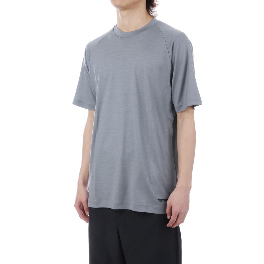 Marmot Merino Wool Tee - BLACK (MTFW25UST073) Marmot(マーモット) |  | 02