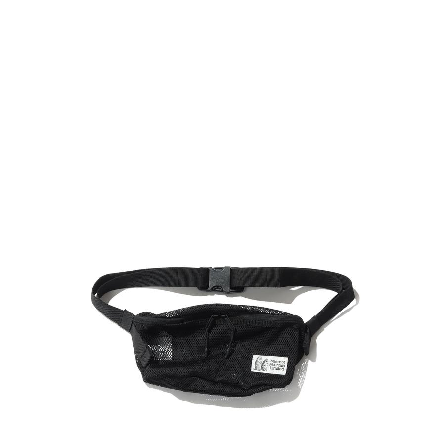 MMW Mesh Waist Pouch - BLACK (MTSS25UBG231) Marmot(マーモット) | 