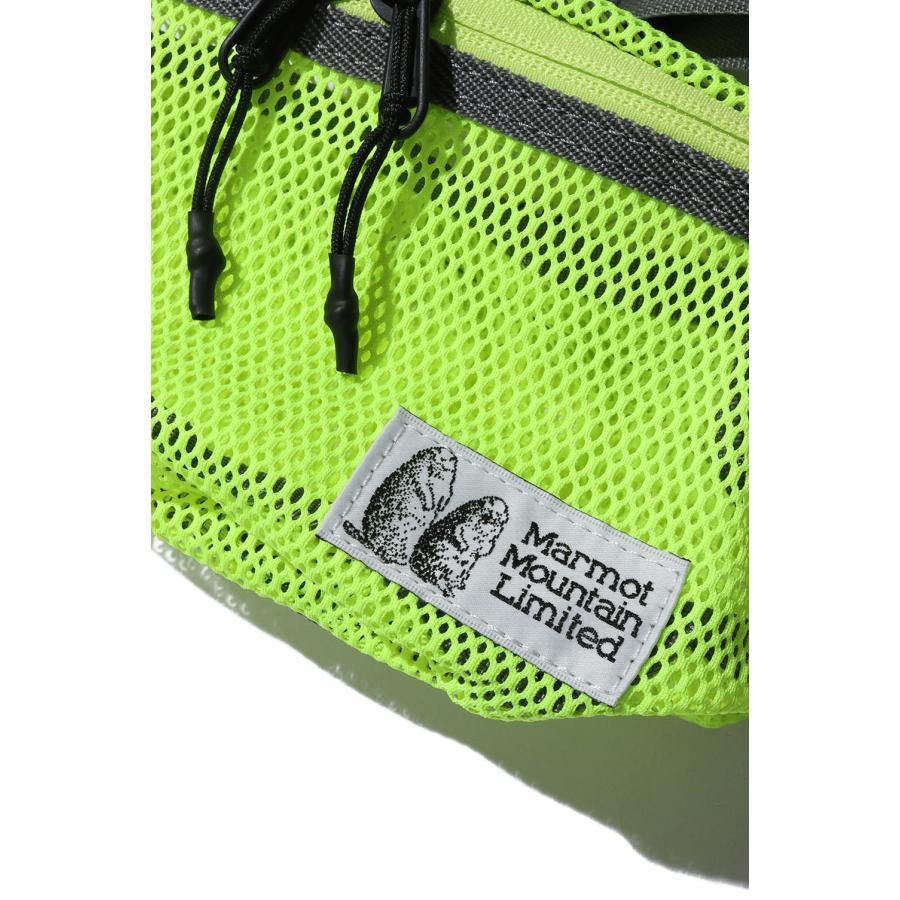 MMW Mesh Waist Pouch - NEON YELLOW (MTSS25UBG231) Marmot(マーモット) |  | 01
