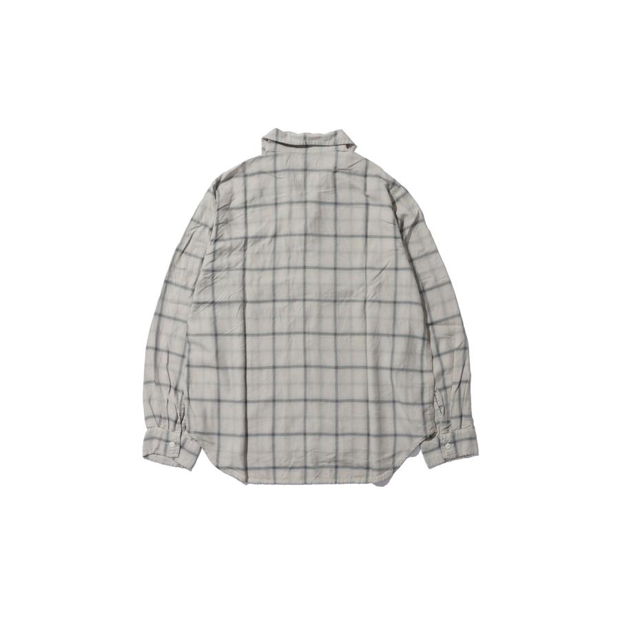 Rayon Twill Check Shirt - OFF (RN30389053) Remi Relief(レミレリーフ) |  | 01