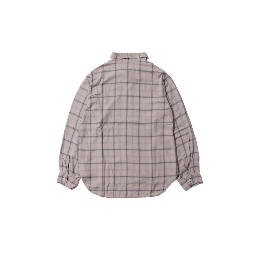 Rayon Twill Check Shirt - L.PINK (RN30389053) Remi Relief(レミレリーフ) |  | 01