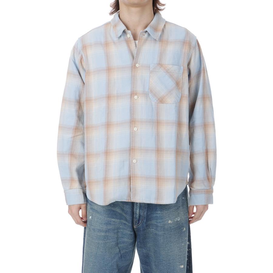 Vintage Check Shirt - BLUE (RN30389056) Remi Relief(レミレリーフ) |  | 02