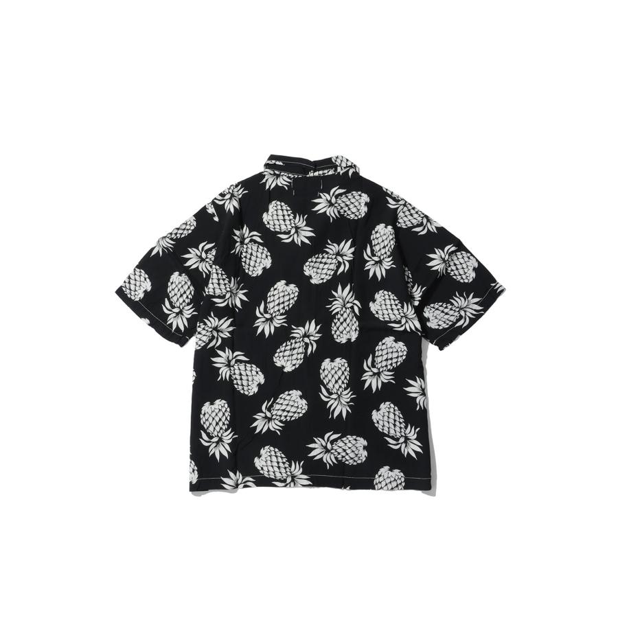 Pineapple Patterned Aloha Shirt - BLACK (RN30389014) Remi Relief(レミレリーフ) |  | 01