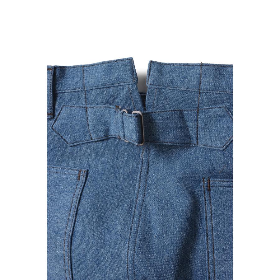 EARLY WORK TROUSERS - INDIGO (707-261044) AMOSKEAG(アモスケイグ) |  | 01