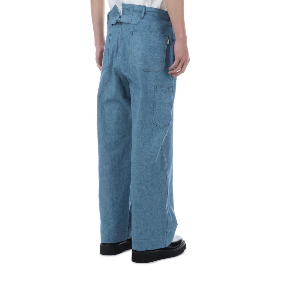 EARLY WORK TROUSERS - INDIGO (707-261044) AMOSKEAG(アモスケイグ) |  | 04