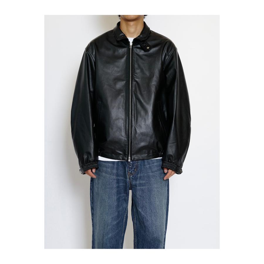 LEATHER BROUSON - BLACK (261-60405) Universal Products(ユニバーサルプロダクツ) |  | 01