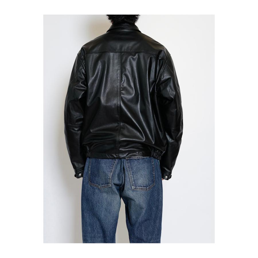 LEATHER BROUSON - BLACK (261-60405) Universal Products(ユニバーサルプロダクツ) |  | 03