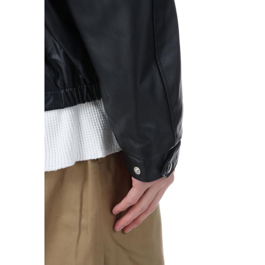 LEATHER BROUSON - BLACK (261-60405) Universal Products(ユニバーサルプロダクツ) |  | 03