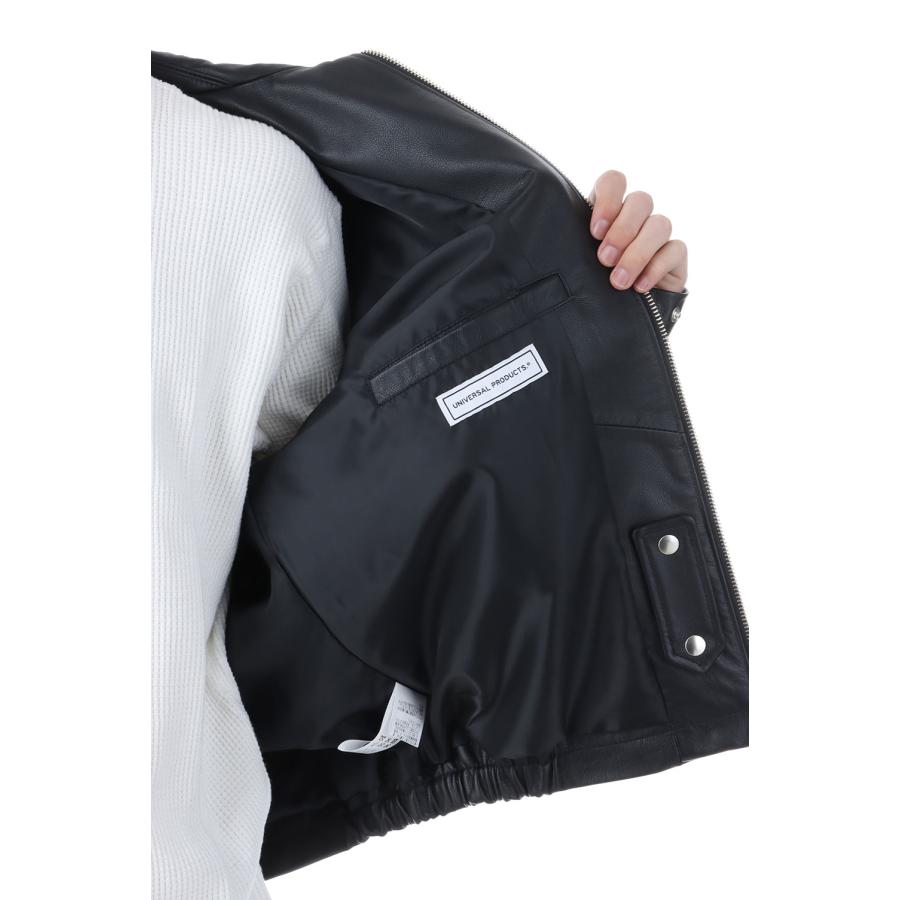 LEATHER BROUSON - BLACK (261-60405) Universal Products(ユニバーサルプロダクツ) |  | 05