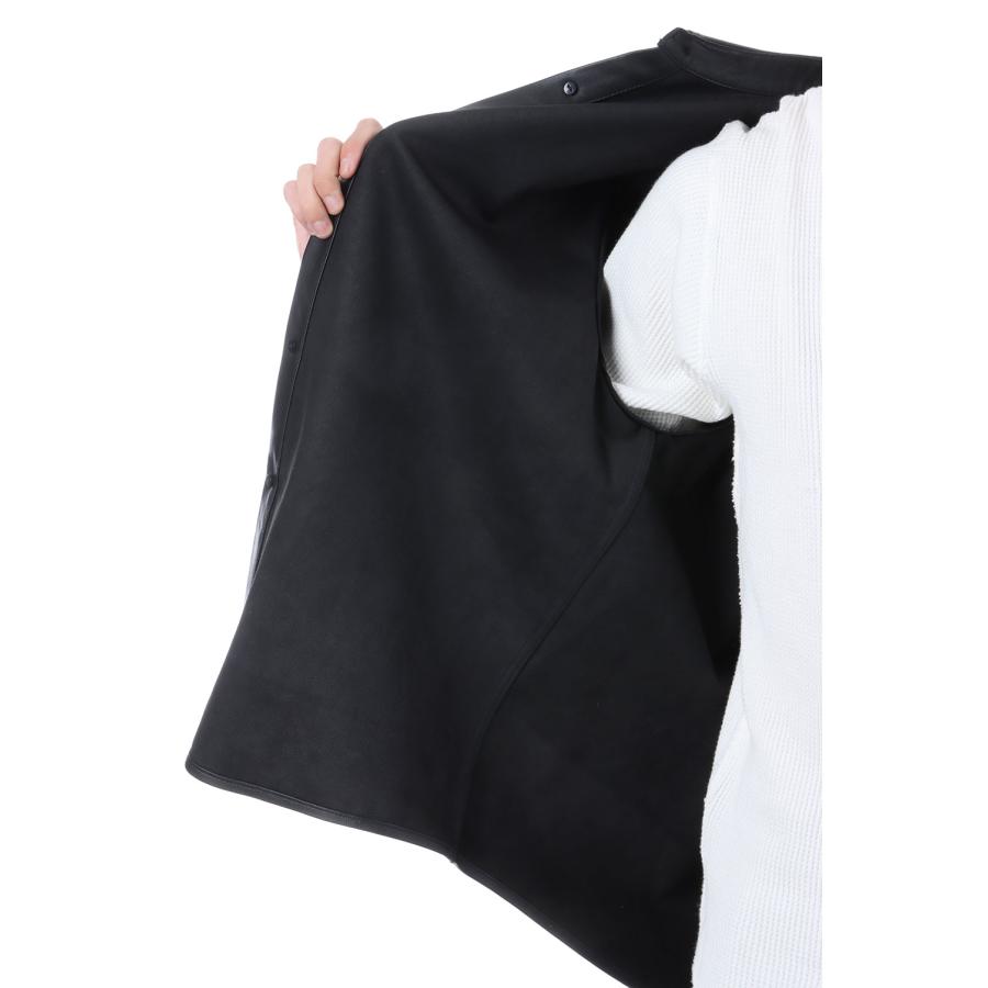 LEATHER SHIRTS JACKET - BLACK (261-60406) Universal Products(ユニバーサルプロダクツ) |  | 05