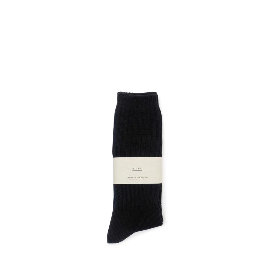 2P LONG SOCKS - BLACK (253-60910) Universal Products(ユニバーサルプロダクツ) |  | 04