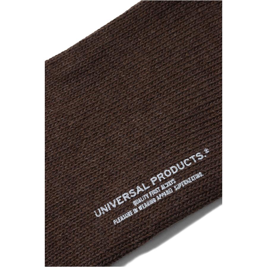 2P LONG SOCKS - BROWN (253-60910) Universal Products(ユニバーサルプロダクツ) |  | 03