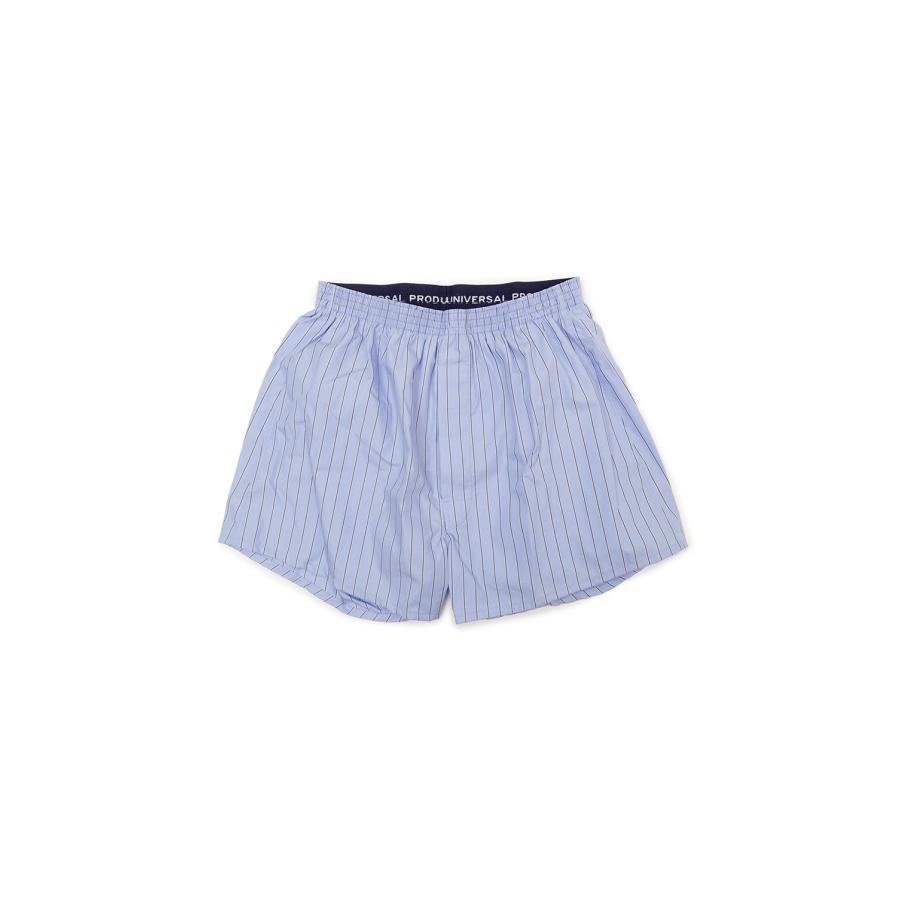 COTTON TRANKS - SAX STRIPE (253-60909) Universal Products(ユニバーサルプロダクツ) | 