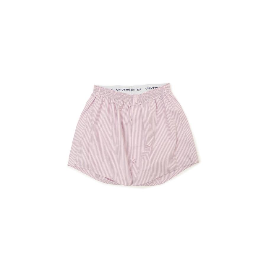 COTTON TRANKS - PINK STRIPE (253-60909) Universal Products(ユニバーサルプロダクツ) | 