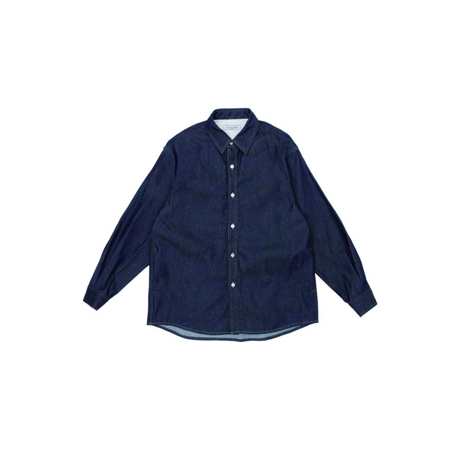 DENIM SHIRTS JACKET - BIO WASH (261-60305) Universal Products(ユニバーサルプロダクツ) | 