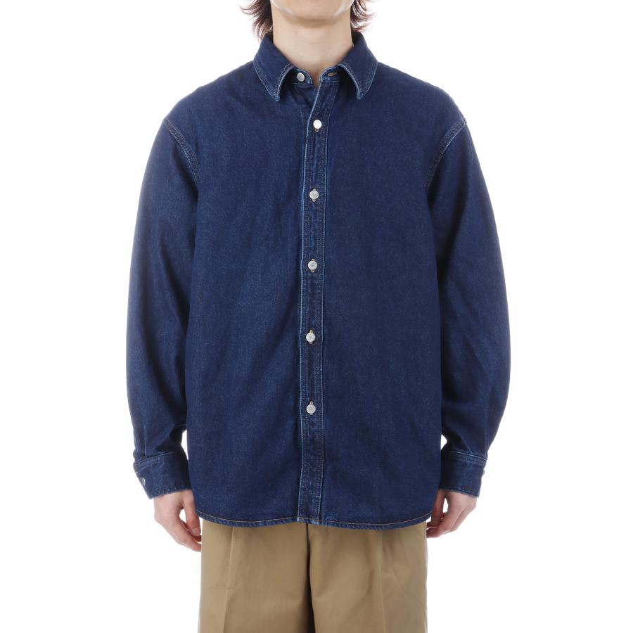 DENIM SHIRTS JACKET - BIO WASH (261-60305) Universal Products(ユニバーサルプロダクツ) |  | 01