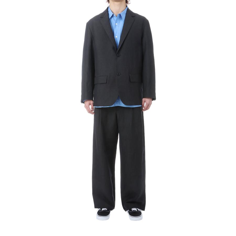WOOL LINEN 2B JACKET - CHARCOAL (261-60404) Universal Products(ユニバーサルプロダクツ) |  | 10