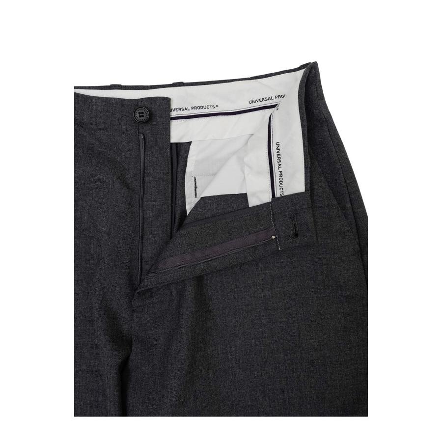SUMMER WOOL WIDE TROUSERS - GRAY (261-60514) Universal Products(ユニバーサルプロダクツ) |  | 05