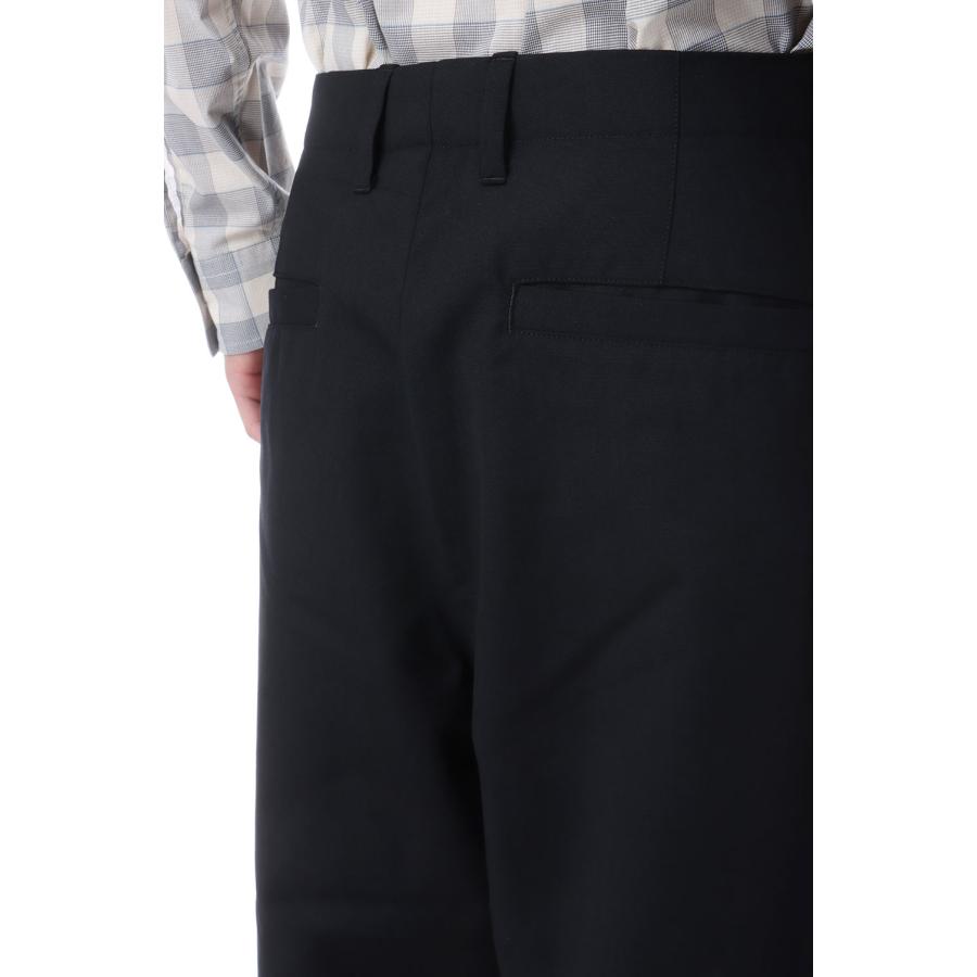 SUMMER WOOL WIDE TROUSERS - GRAY (261-60514) Universal Products(ユニバーサルプロダクツ) |  | 09