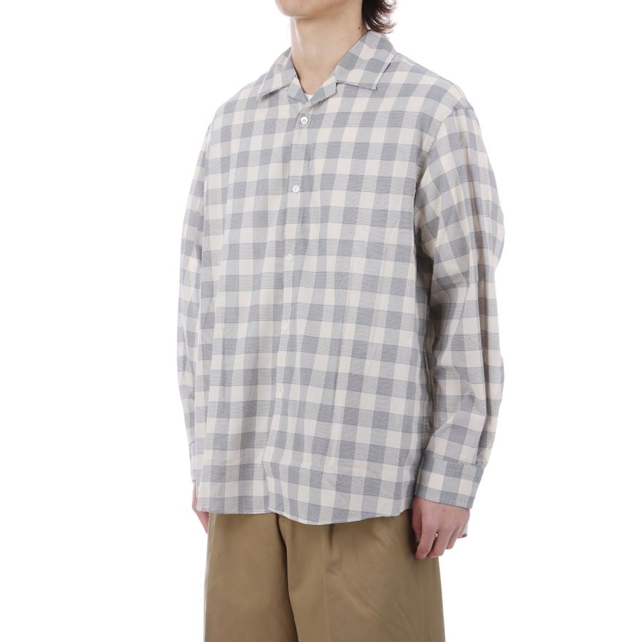 ORIGINAL CHECK SHIRTS - BLUE (261-60306) Universal Products(ユニバーサルプロダクツ) |  | 02