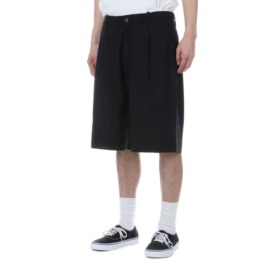 WOOL SHORTS - BLACK (261-60507) Universal Products(ユニバーサルプロダクツ) |  | 02