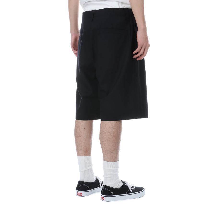 WOOL SHORTS - BLACK (261-60507) Universal Products(ユニバーサルプロダクツ) |  | 03