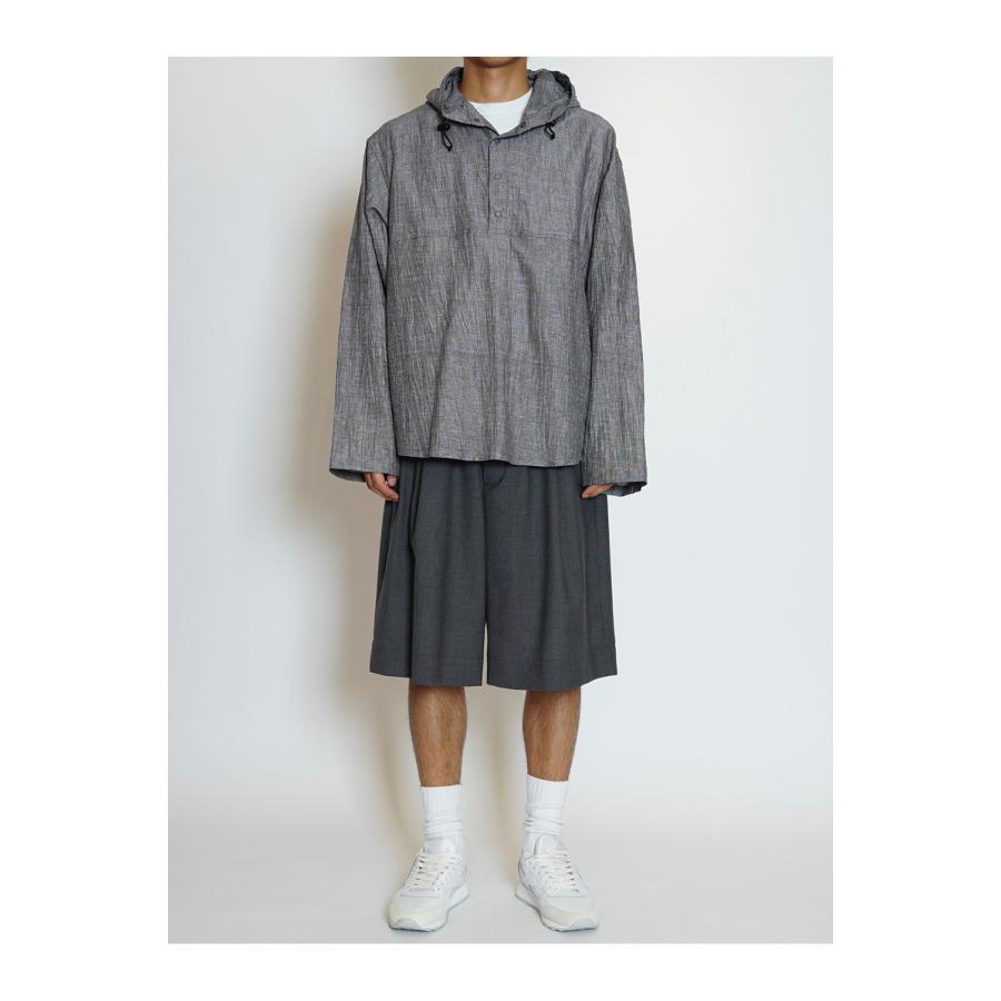 WOOL SHORTS - GRAY (261-60507) Universal Products(ユニバーサルプロダクツ) |  | 04