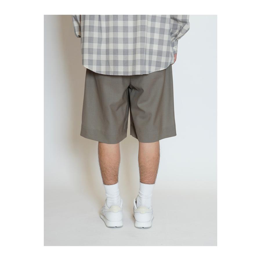 WOOL SHORTS - GREIGE (261-60507) Universal Products(ユニバーサルプロダクツ) |  | 03