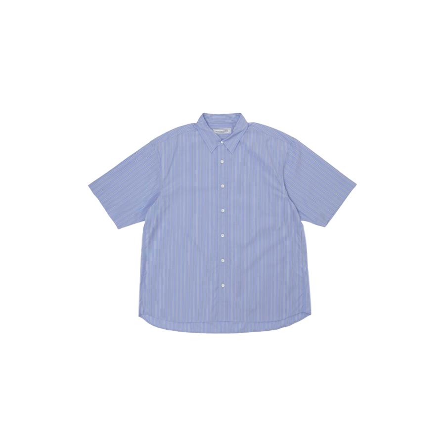 S/S REGULAR SHIRTS - BLUE STRIPE (261-60301) Universal Products(ユニバーサルプロダクツ) | 