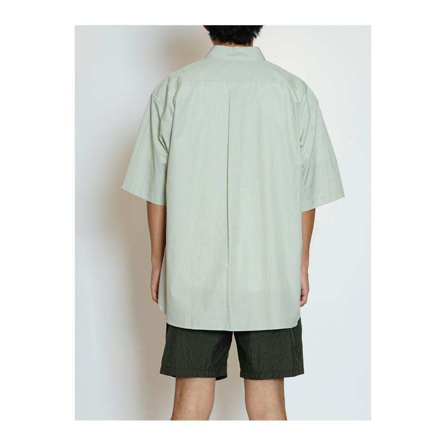 S/S REGULAR SHIRTS - GREEN STRIPE (261-60301) Universal Products(ユニバーサルプロダクツ) |  | 03