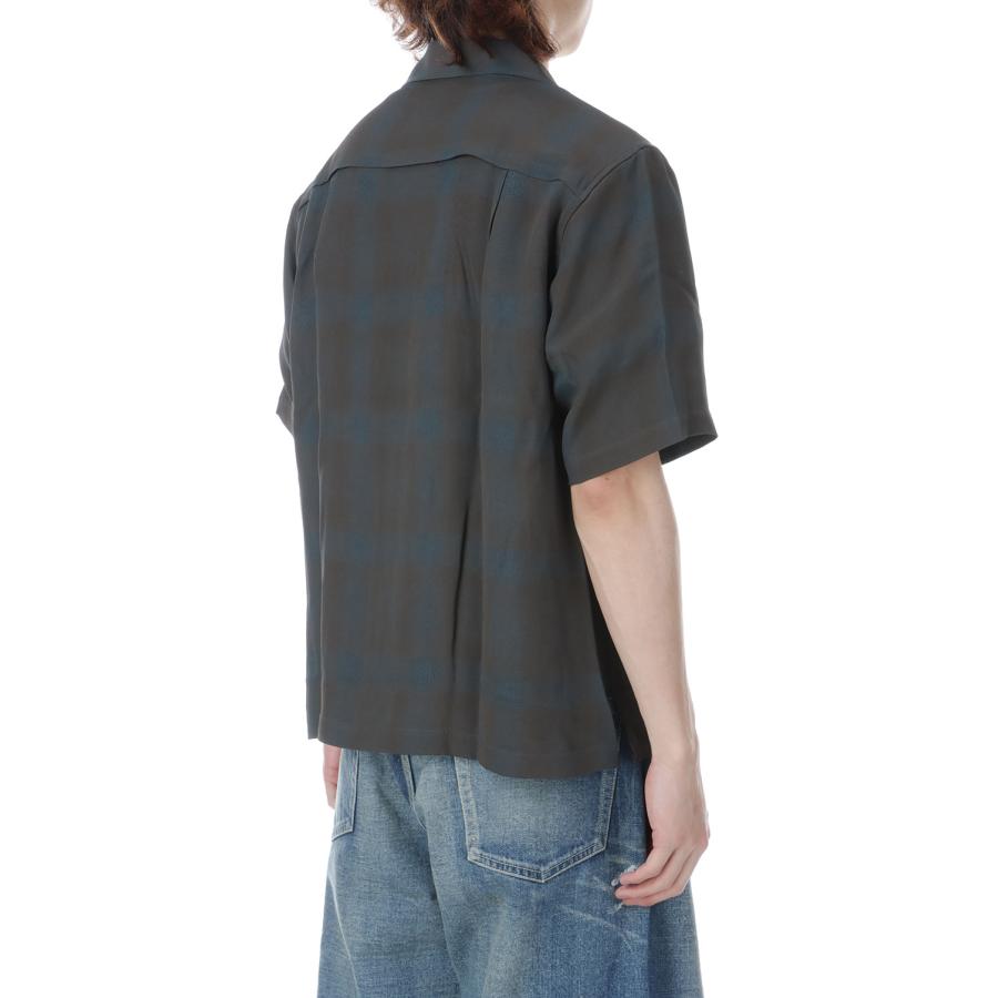 OPEN COLLOR S/S SHIRTS - BROWN (261-60302) Universal Products(ユニバーサルプロダクツ) |  | 04