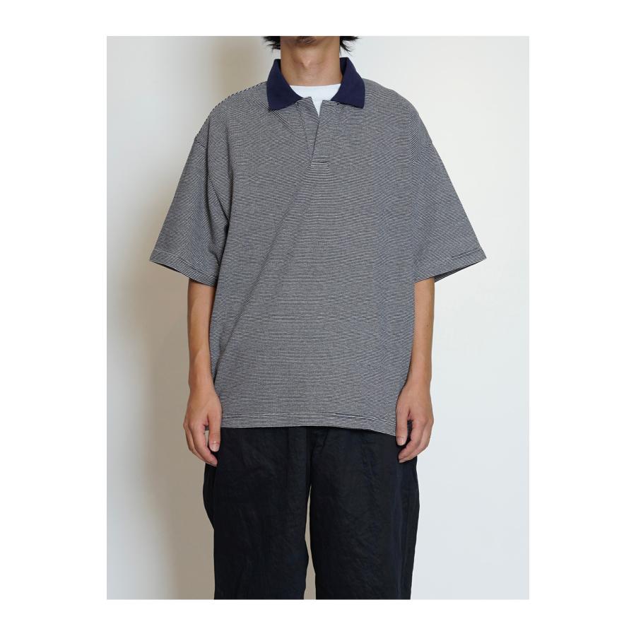 S/S SKIPPER T-SHIRTS - NAVY (261-60104) Universal Products(ユニバーサルプロダクツ) |  | 01