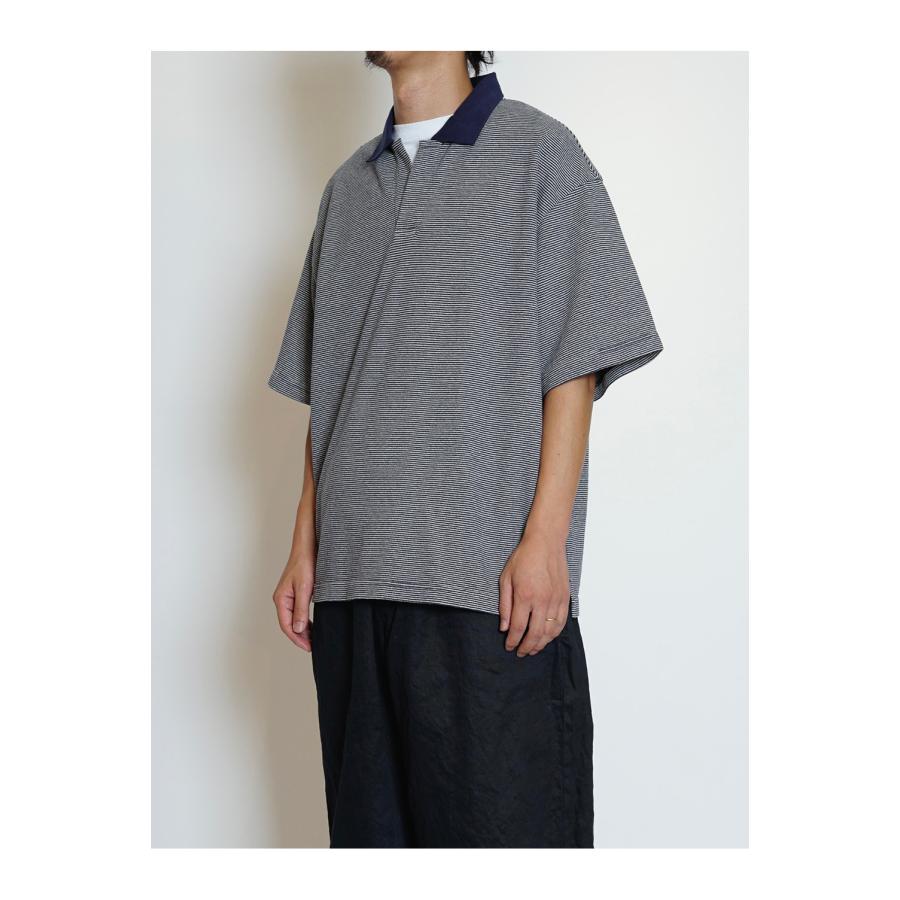 S/S SKIPPER T-SHIRTS - NAVY (261-60104) Universal Products(ユニバーサルプロダクツ) |  | 02