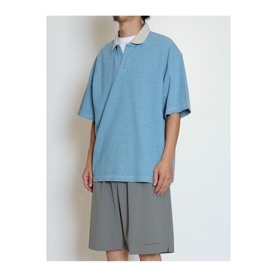 S/S SKIPPER T-SHIRTS - BLUE (261-60104) Universal Products(ユニバーサルプロダクツ) |  | 02