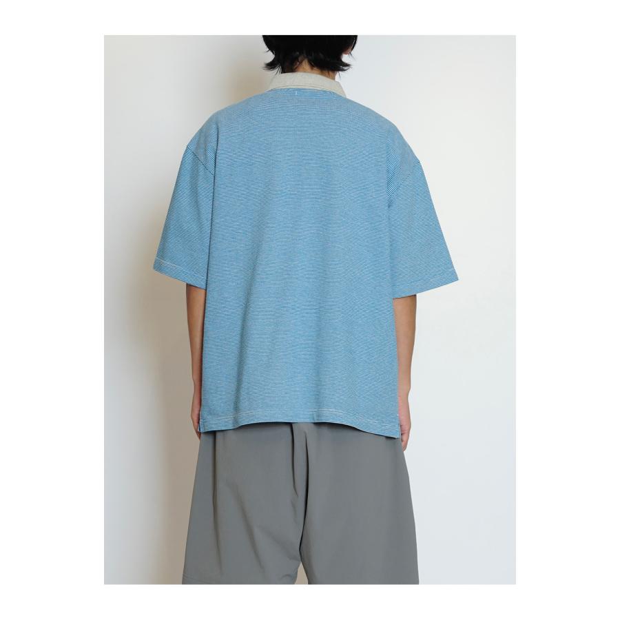 S/S SKIPPER T-SHIRTS - BLUE (261-60104) Universal Products(ユニバーサルプロダクツ) |  | 03