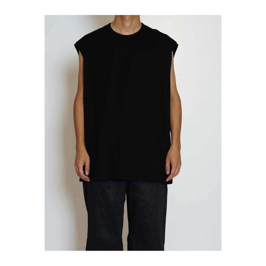 SLEEVE LESS T-SHIRTS - BLACK (261-60107) Universal Products(ユニバーサルプロダクツ) |  | 01
