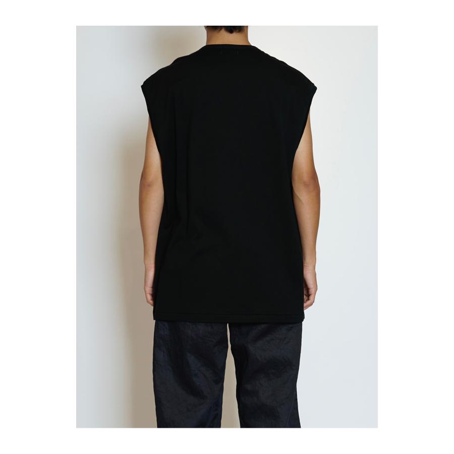 SLEEVE LESS T-SHIRTS - BLACK (261-60107) Universal Products(ユニバーサルプロダクツ) |  | 03