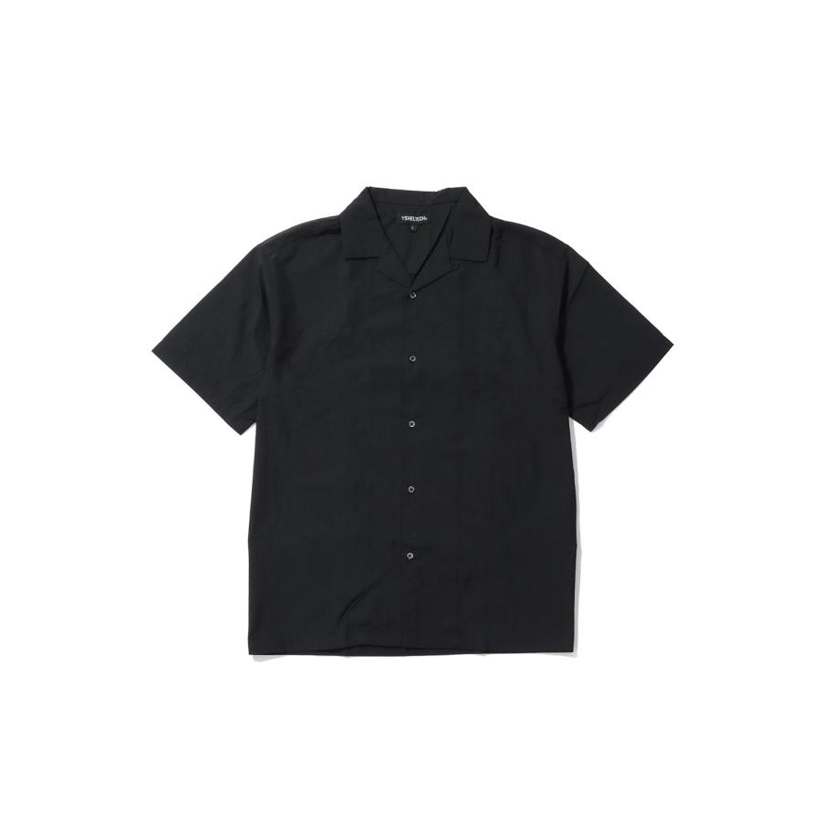 Open Collar Shirt - BLACK (SHL26SS008) SHELTECH(シェルテック) | 