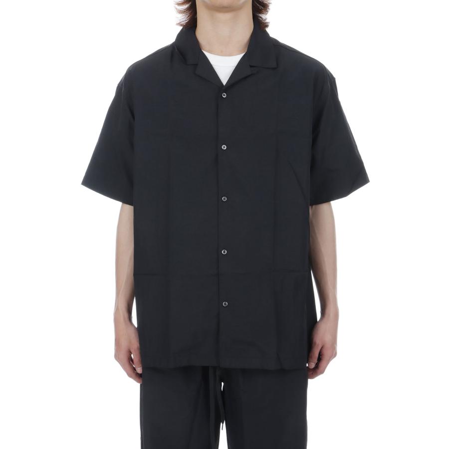 Open Collar Shirt - BLACK (SHL26SS008) SHELTECH(シェルテック) |  | 02